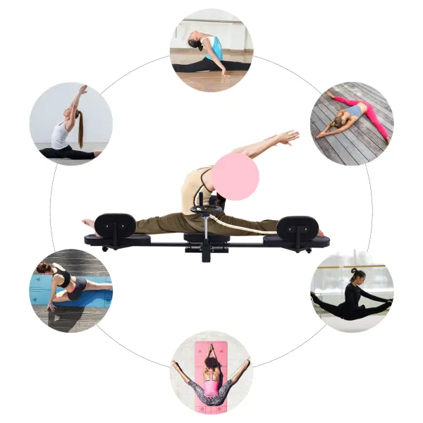 Leg Stretcher Machine Leg Stretch Training 220LBS Heavy Duty Stretching Machine 3 Bar Leg Split Stretching Machine Leg Stretcher Machine Leg Stretch Training 220LBS Heavy Duty Stretching Machine 3 Bar Leg Split Stretching Machine