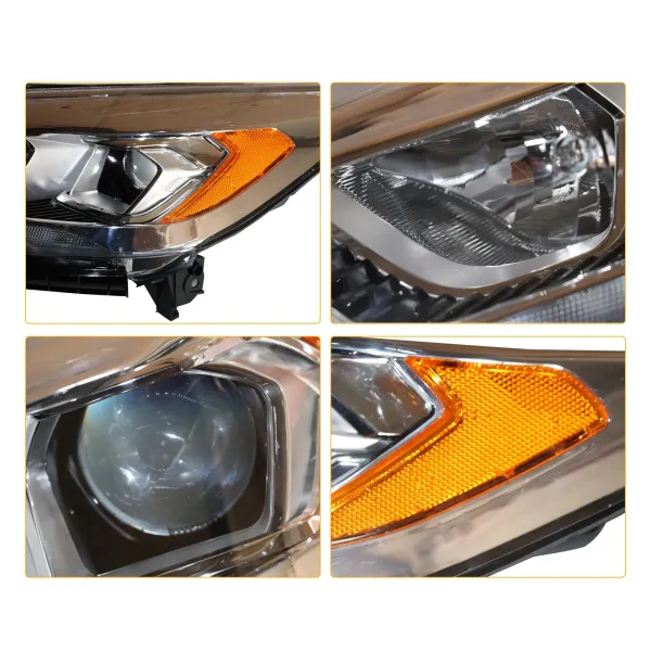 Headlight For 2017 - 2019 Ford Escape Left Factory Front Lamp Driver Side LH Durable Material High Visibility Easy to Install Left Side Headlight For 2017 - 2019 Ford Escape Left Factory Front Lamp Driver Side LH Durable Material High Visibility Easy to Install Left Side