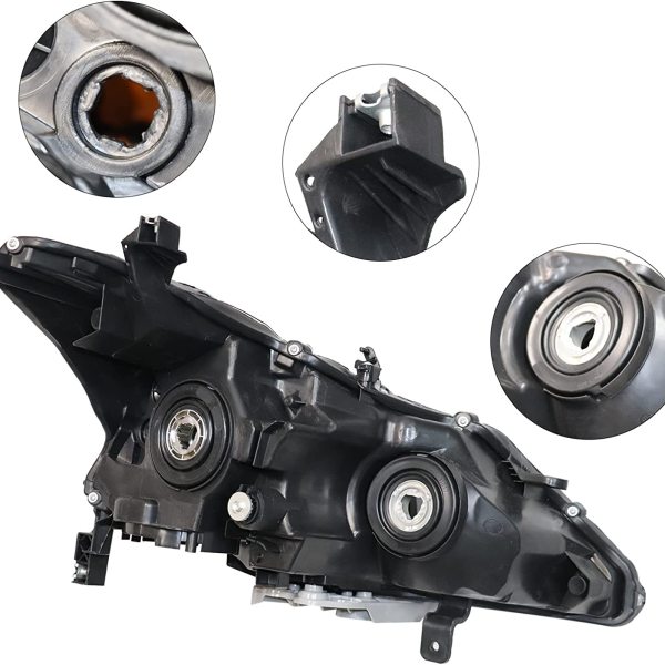 Headlight Assembly Fit for 2013 2014 2015 NissanAltima Sedan Halogen Headlights Assembly