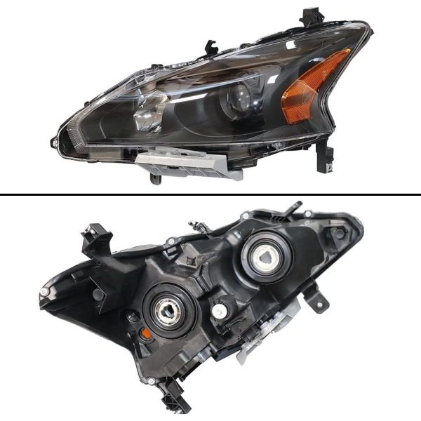 Headlight Assembly Fit for 2013 2014 2015 NissanAltima Sedan Halogen Headlights Assembly