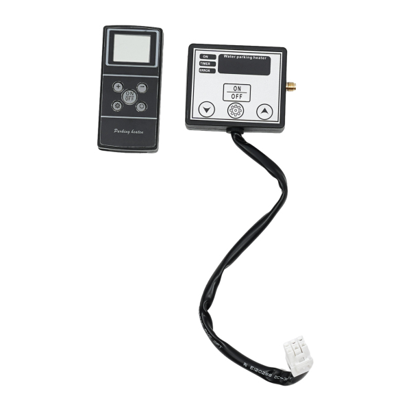HANGKAI 5KW 12V Van Truck Diesel Tankless Water Heater Diesel Parking Water Heater Kit with LCD Switch & Remote Control HANGKAI 5KW 12V Van Truck Diesel Tankless Water Heater Diesel Parking Water Heater Kit with LCD Switch & Remote Control