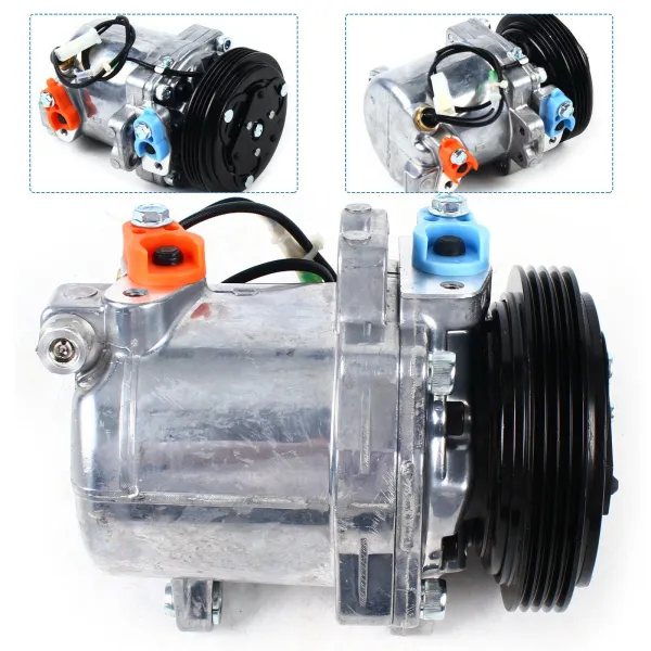 A/C Compressor W/Clutch For Suzuki 97-98 Sidekick 99-02 Esteem 9520070CC1 US A/C Compressor W/Clutch For Suzuki 97-98 Sidekick 99-02 Esteem 9520070CC1 US