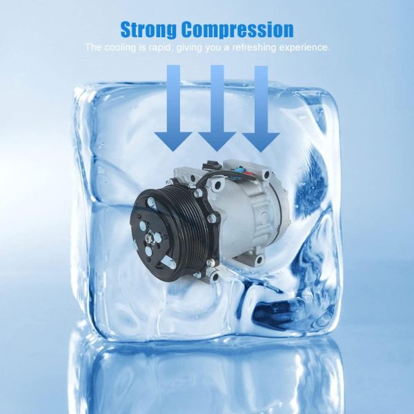 A/C Compressor & Clutch CO 4775C Fit For 1994-2005 Dodge Ram 2500 3500 5.9L A/C Compressor & Clutch CO 4775C Fit For 1994-2005 Dodge Ram 2500 3500 5.9L