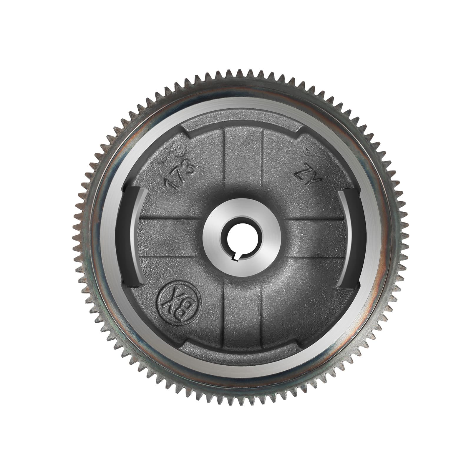 Electric Start Kit Starter Motor Flywheel Switch For Honda