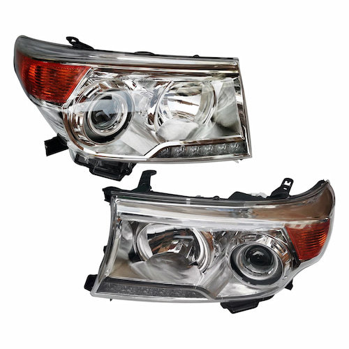 For Toyota Land Cruiser LC200 08-15 LED Headlight Assembly Left+Right Side Lamp