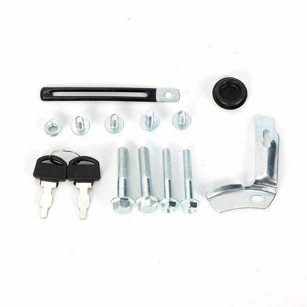 HANGKAI Electric Start Kit Flywheel Ignition Starter Motor Key