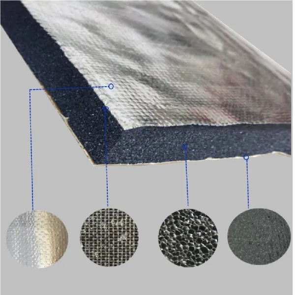 HANGKAI High-quality Car Sound Deadener Heat Barrier Mat Aluminum Heat Shield 160" x 40"-Aluminum Heat Shield