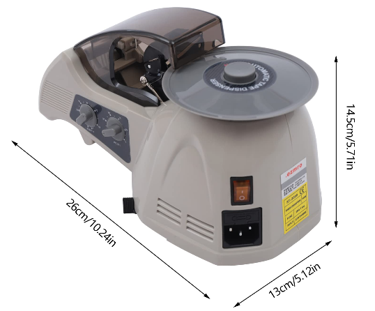 Automatic Carousel Tape Dispenser Electric Tape Cutting Machine Tape Adhesive Cutter Handle Intelligent Tape Packing Equipment