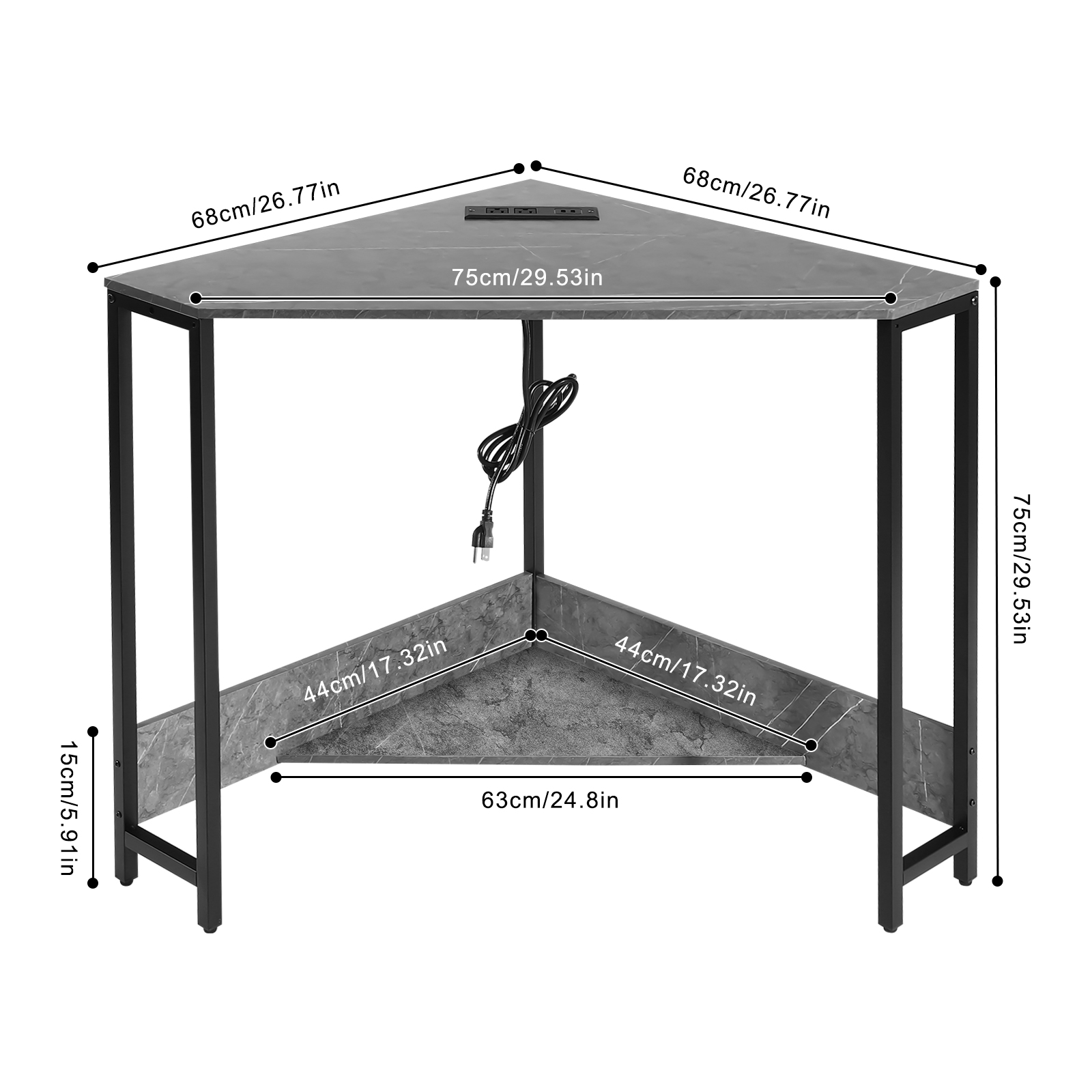 26.77”*26.77”*29.53