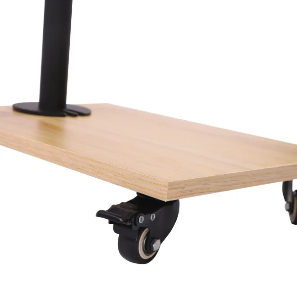 Book Stand for Reading, Rolling Extra Large Lectern Stand with Wheels, and Sturdy Metal Build, Height Adjustable Book Stand for Reading, Rolling Extra Large Lectern Stand with Wheels, and Sturdy Metal Build, Height Adjustable