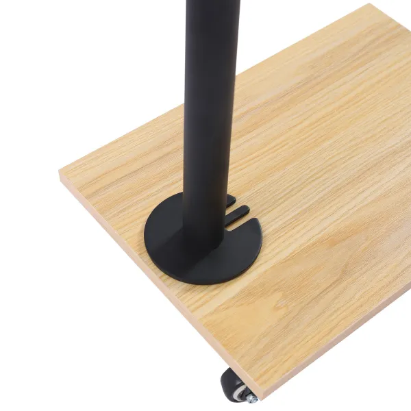 Book Stand for Reading, Rolling Extra Large Lectern Stand with Wheels, and Sturdy Metal Build, Height Adjustable Book Stand for Reading, Rolling Extra Large Lectern Stand with Wheels, and Sturdy Metal Build, Height Adjustable