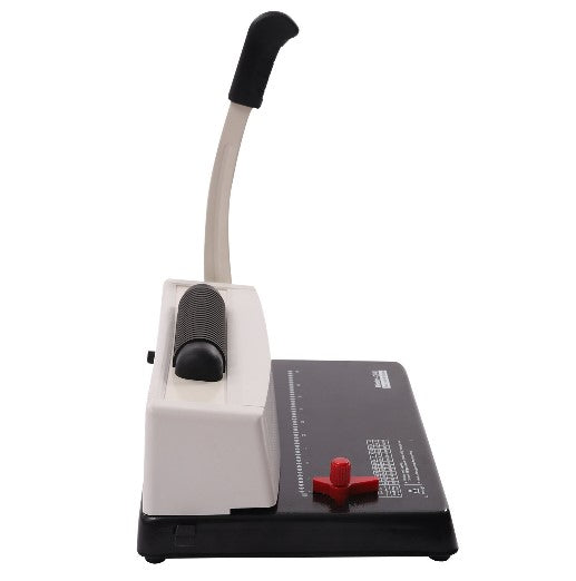 Coil Binding Machine, Electric Coil Inserter, Round Hole Punch, 250 Sheets, Perfect for Letter Size / A4 / A5