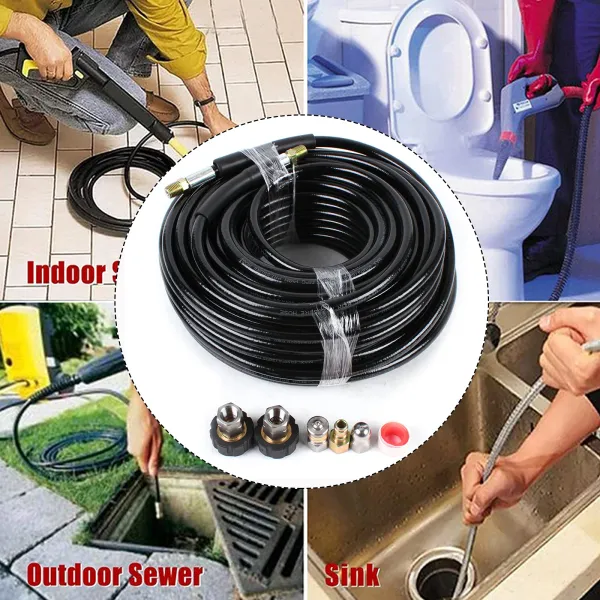 Pressure Washer Hose Craftsman Pressure Washer Sewer Line and Drain Jetter Kit Pressure Washer Hose Craftsman Pressure Washer Sewer Line and Drain Jetter Kit