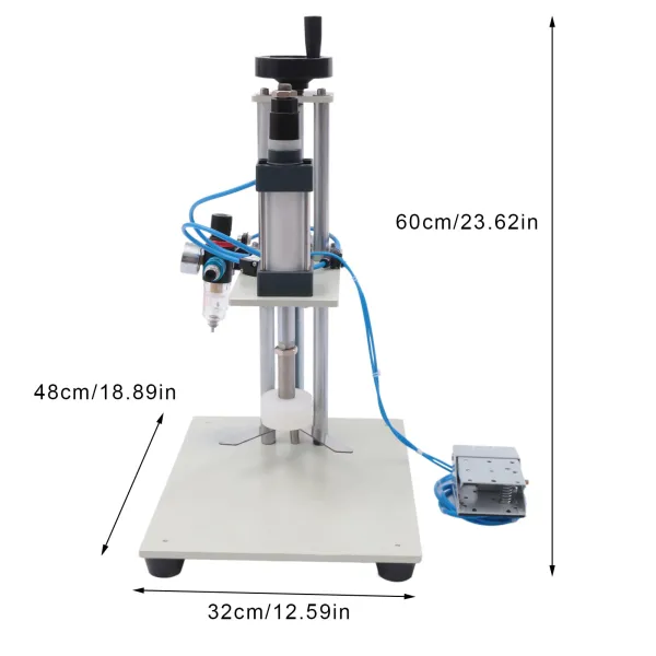 Pneumatic Capping Machine Bottle Capping Machine Bench Bottle Capper Cap Screwing Machine Pneumatic Capping Machine Bottle Capping Machine Bench Bottle Capper Cap Screwing Machine