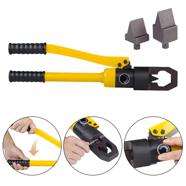 10T Nut Breaker Hydraulic Nut Splitter Manual Nut Cutter Tool M8-14/ M16-M24 10T Nut Breaker Hydraulic Nut Splitter Manual Nut Cutter Tool M8-14/ M16-M24