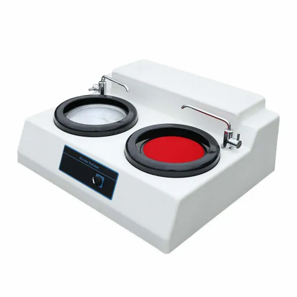 Metallographic Specimen Sample Grinder & Polisher Polishing Machine Double Disk Table Grinder Polisher Metallographic Specimen Sample Grinder & Polisher Polishing Machine Double Disk Table Grinder Polisher