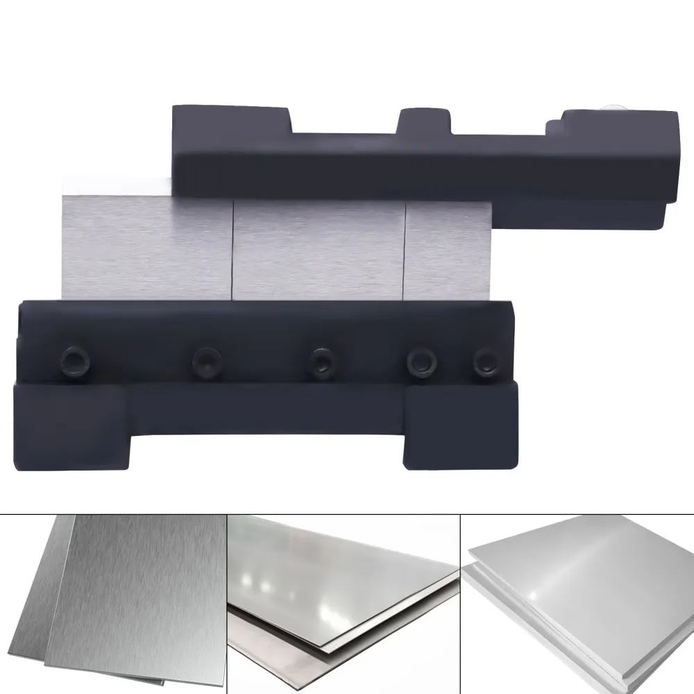 6in Vise Mount Brake Bender Magnetic Vise Mount Sheet Vise Plate Angle Bending Metal Rod Plate Bender