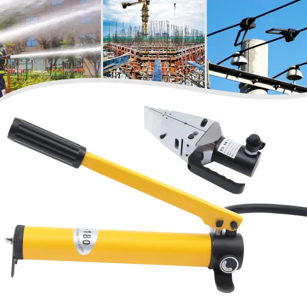 Hydraulic Exhaust Pipe Expander,14T Integral Hydraulic Flange Spreader Splitter FS-14 Portable Hydraulic Flange Separator Hydraulic Exhaust Pipe Expander,14T Integral Hydraulic Flange Spreader Splitter FS-14 Portable Hydraulic Flange Separator