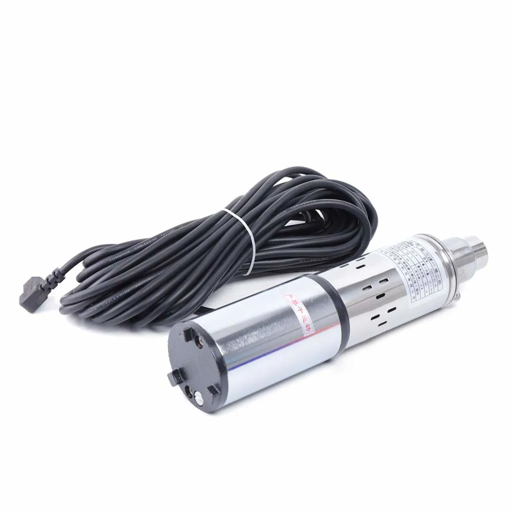 280W 48V Solar Powered Deep Well Submersible Pump 60M Lift Water Pump Low Noise with 55.77 ft Long Power Cord Sturdy Feet Two Lanyard Rings 280W 48V Solar Powered Deep Well Submersible Pump 60M Lift Water Pump Low Noise with 55.77 ft Long Power Cord Sturdy Feet Two Lanyard Rings