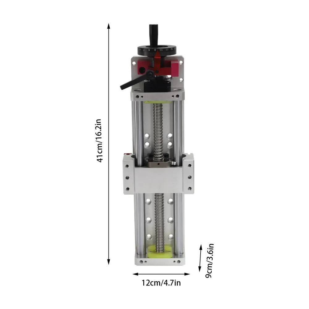 Linear Stage Actuator Travel 200mm Ballscrew 1605 Double Optical Axis Linear Rail Guide Manual Slide Stage Linear Stage Actuator Travel 200mm Ballscrew 1605 Double Optical Axis Linear Rail Guide Manual Slide Stage