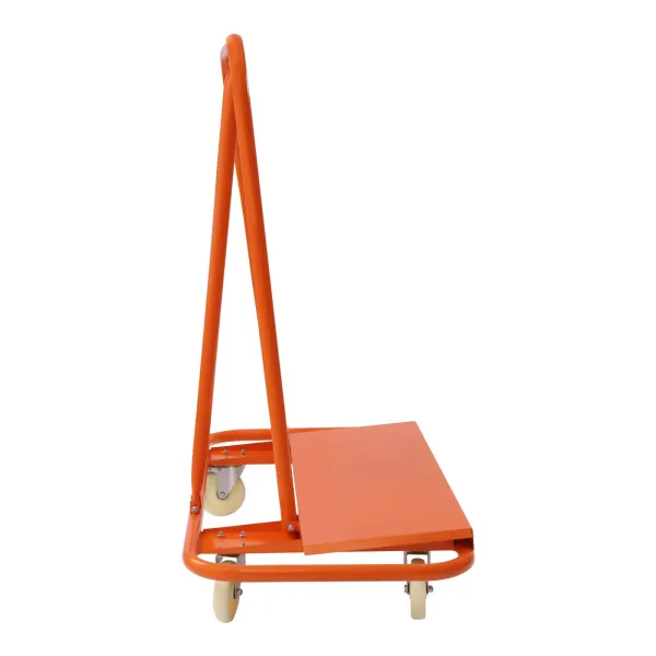 Drywall Cart, Drywall Sheet Carts with 2200 LBS Load Capacity, Heavy Duty Plasterboard Trolley w/ Four Wheels, Service Dolly