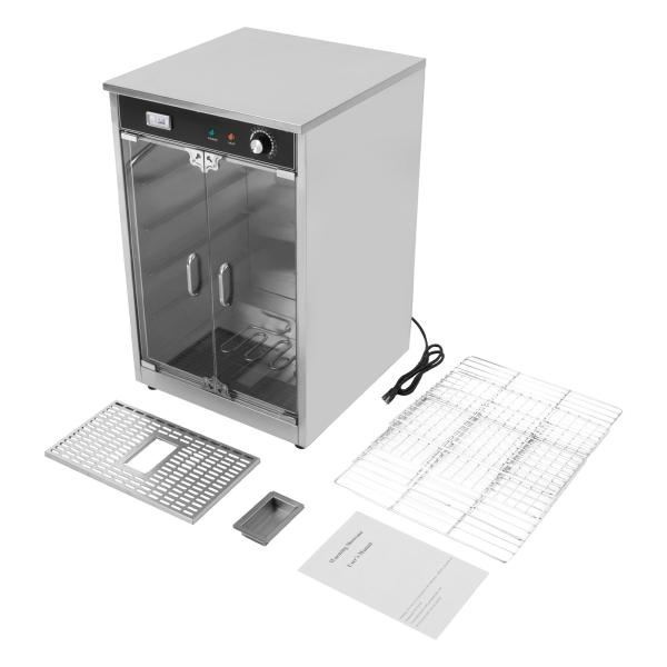 Food Warmer, Electric Commercial Food Warmer, Countertop Heated Holding Cabinet for serving hot pizza, pretzels Food Warmer, Electric Commercial Food Warmer, Countertop Heated Holding Cabinet for serving hot pizza, pretzels