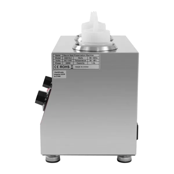 Electric Chocolate Sauce Warmer Toppings Bottle Warmer Hot Cheese Sauce Dispenser with Squeeze Bottle Electric Chocolate Sauce Warmer Toppings Bottle Warmer Hot Cheese Sauce Dispenser with Squeeze Bottle