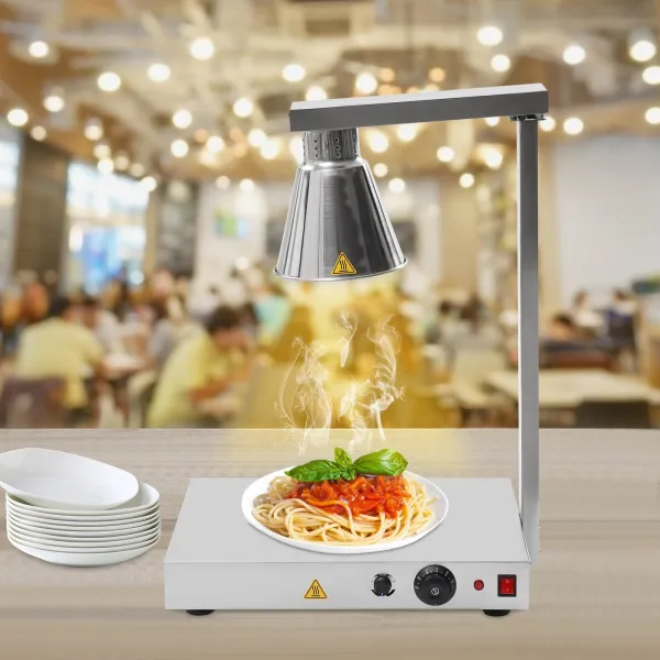 Electric Warming Tray with Food Heat Lamp with Bulb for Buffet Food Warmer Lamp Electric Warming Tray with Food Heat Lamp with Bulb for Buffet Food Warmer Lamp