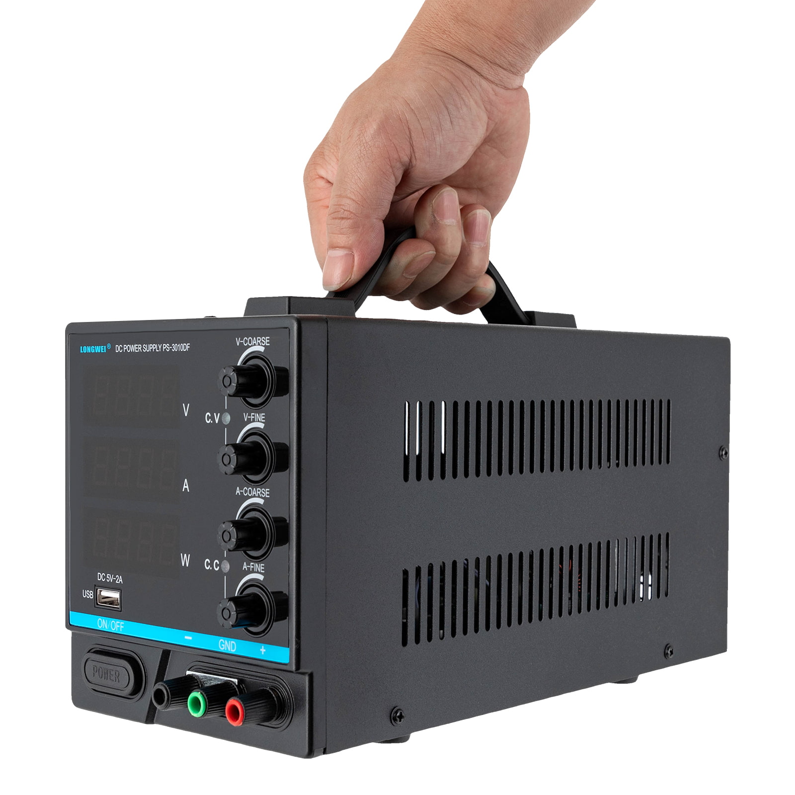 120V 3A USB DC スイッチング電源ラボ調整可能な電圧レギュレータ 30V 10A スタビライザースイッチベンチ電源 - DC 電源 USB  調整可能な DC ラボ電源 30V 10A デジタルベンチソース電圧レギュレータスタビライザースイッチラボ電源 DC実験用電源、30V  10Aエンコーダ調整 ...