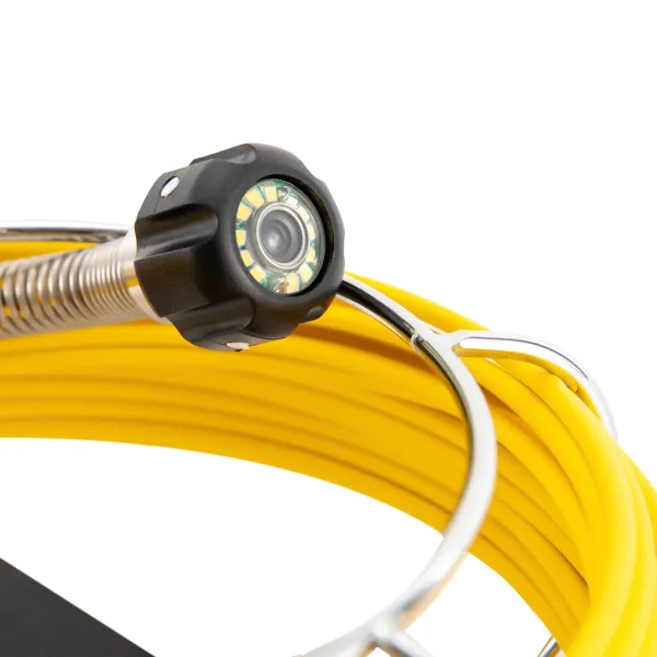 512HZ Sewer Camera Pipe Inspection Camera 7" LCD Monitor with 100FT Cable Sewer Camera with Locator 512HZ Sewer Camera Pipe Inspection Camera 7" LCD Monitor with 100FT Cable Sewer Camera with Locator