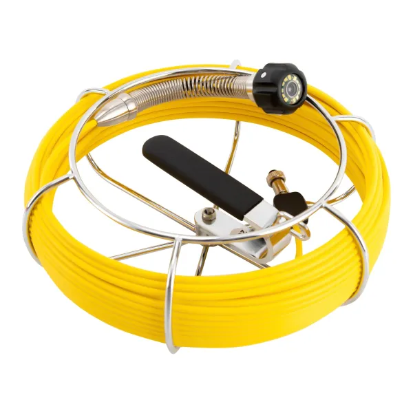 512HZ Sewer Camera Pipe Inspection Camera 7" LCD Monitor with 100FT Cable Sewer Camera with Locator 512HZ Sewer Camera Pipe Inspection Camera 7" LCD Monitor with 100FT Cable Sewer Camera with Locator