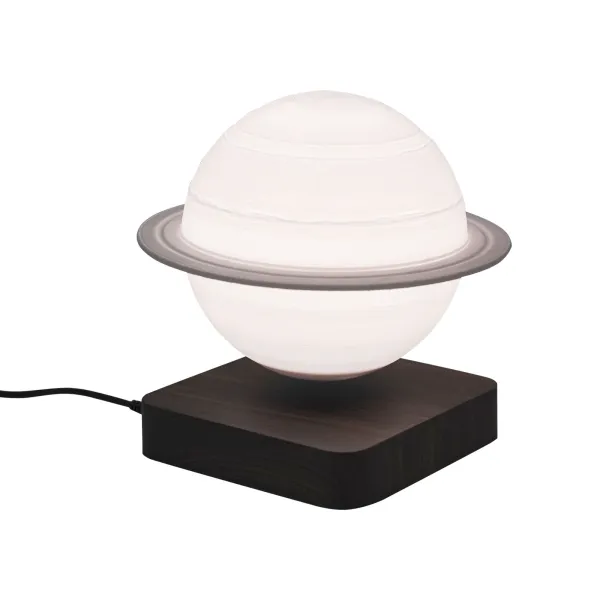 Levitating Moon Lamp-5.5Inch Floating and Spinning in Air Freely 3D Printing Moon Lamp Levitating 3 Colors LED Moon Light