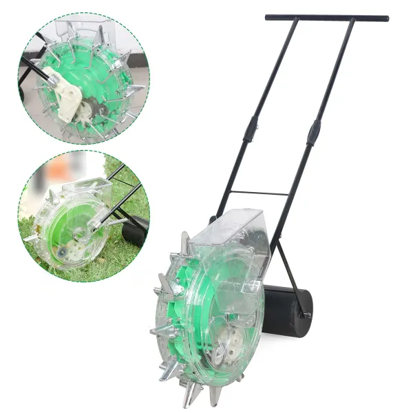 Precision Garden Seeder,Multi-Function Hand-Push Roller Seeding,Corn Cotton Soybean Peanut Planter
