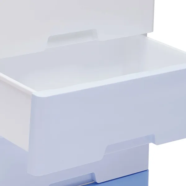 5 Drawers Storage Cabinet,Plastic Drawers Dresser,Closet Drawers Tall Dresser Organizer for Clothes,Playroom,Bedroom Furniture