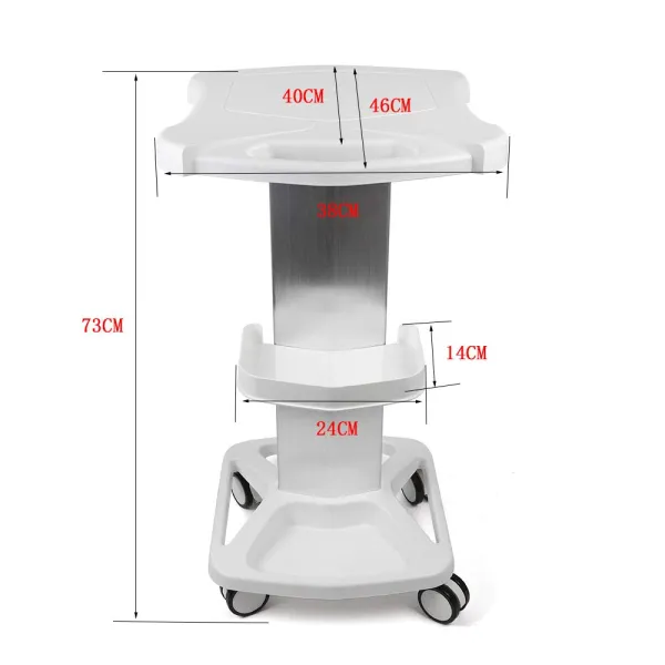 Salon Roller Trolley Cart Stand Beauty Instrument Tray Rolling Cart