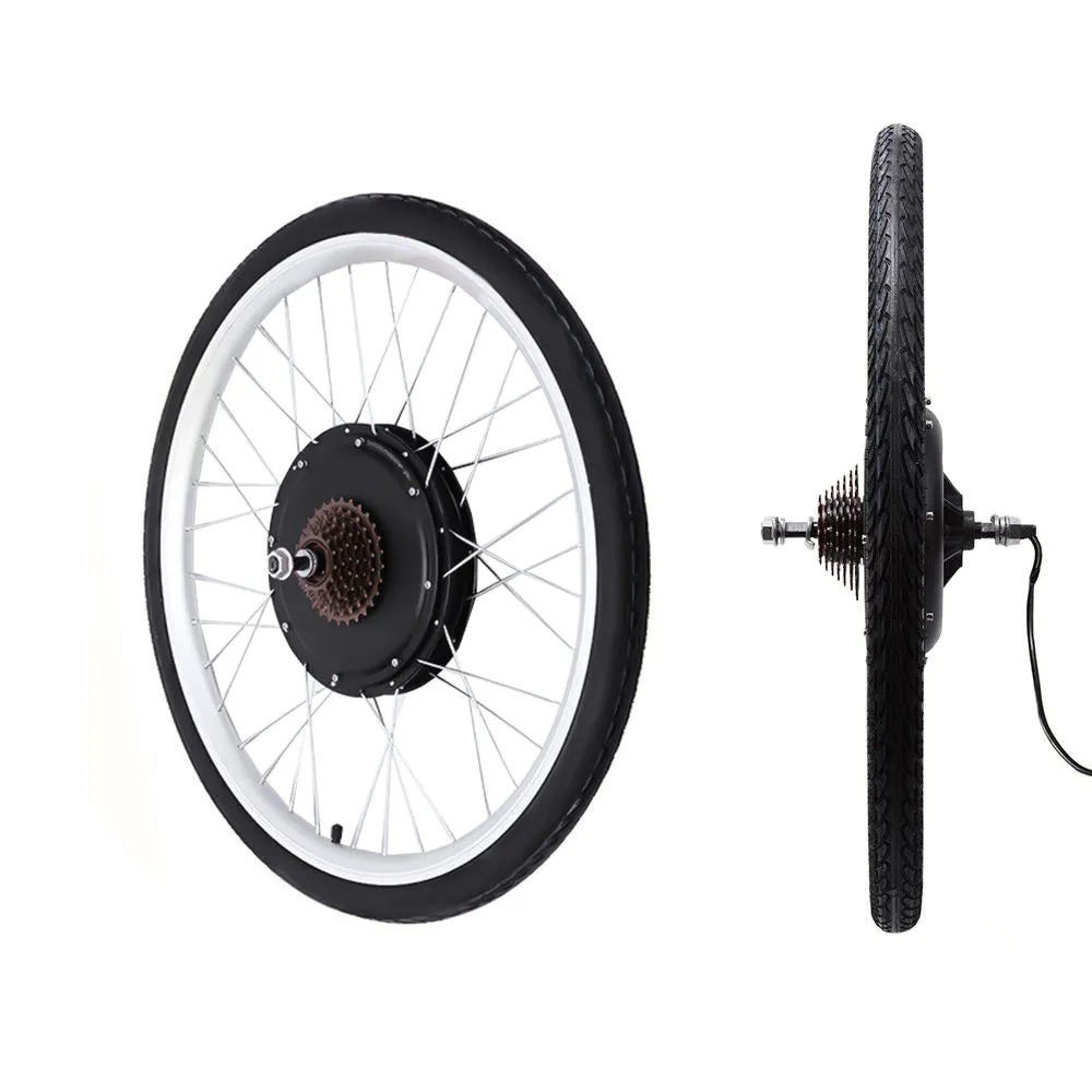 electric bicycle wheel conversion Yescom 20" Motor Front Kit 36v 750w Experience extreme power with our 3000W 60V Direct 26" 1500 Watt Ebike Conversion