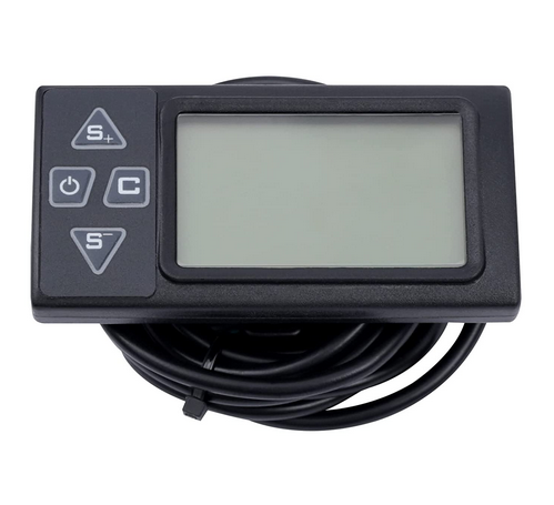 CNCEST Electric Bike Conversion Kit 26" Bicycle BLDC Controller with LCD Display Controller PAS Brake Lever, Front Wheel Motor 350W Bike Kit