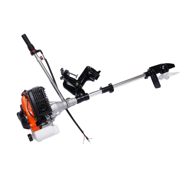 Outboard Motor,4 Stroke 4HP Outboard Fishing Boat Engine Air-cooling