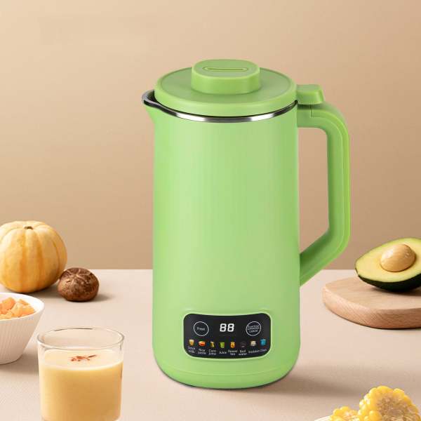 600W 800ml Household Soy Milk Machine Automatic Touch Screen Food Supplement Cooking Mixer Green 600W 800ml Household Soy Milk Machine Automatic Touch Screen Food Supplement Cooking Mixer Green