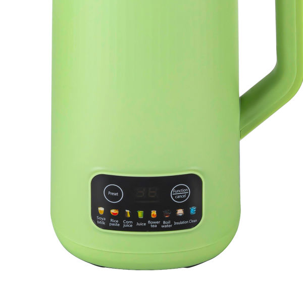 600W 800ml Household Soy Milk Machine Automatic Touch Screen Food Supplement Cooking Mixer Green 600W 800ml Household Soy Milk Machine Automatic Touch Screen Food Supplement Cooking Mixer Green