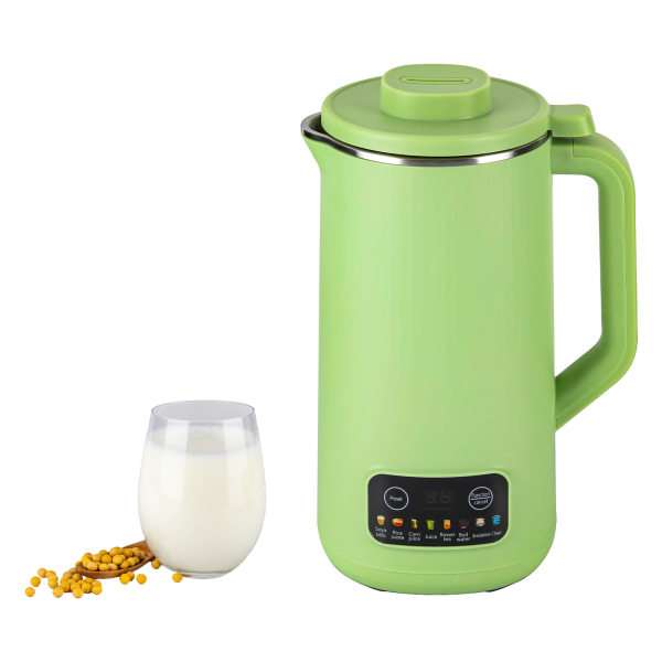 600W 800ml Household Soy Milk Machine Automatic Touch Screen Food Supplement Cooking Mixer Green 600W 800ml Household Soy Milk Machine Automatic Touch Screen Food Supplement Cooking Mixer Green