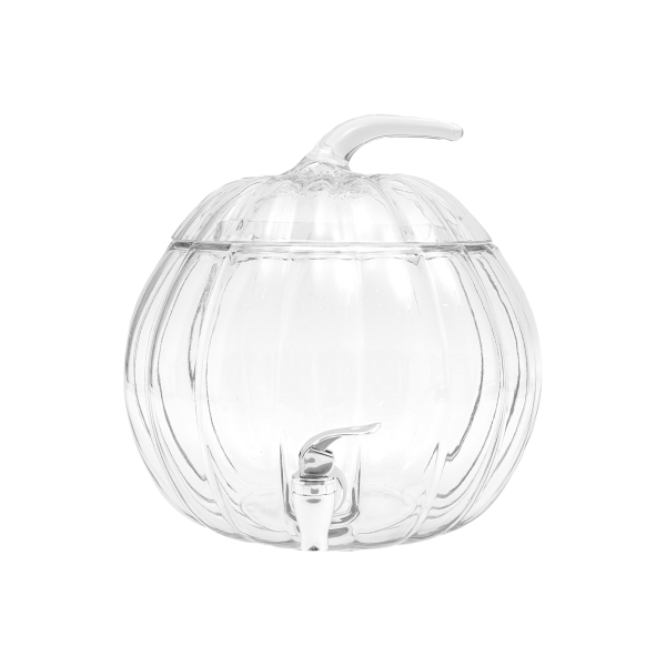 2.22 Gallon Glass Beverage Dispenser with PP Spigot Decorative Drink for Parties 2.22 Gallon Glass Beverage Dispenser with PP Spigot Decorative Drink for Parties