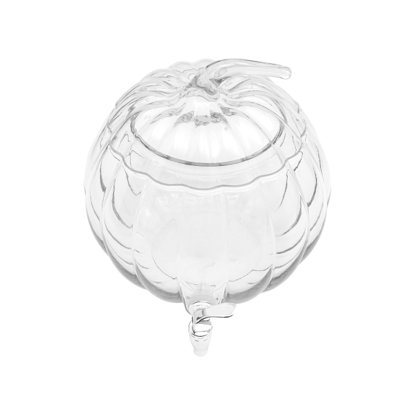 2.22 Gallon Glass Beverage Dispenser with PP Spigot Decorative Drink for Parties 2.22 Gallon Glass Beverage Dispenser with PP Spigot Decorative Drink for Parties