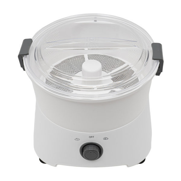 85W 11.14*9.3in Electric Table Standing Cylinder Potato Peeler One-button Drive Automatic Peeler Spinner