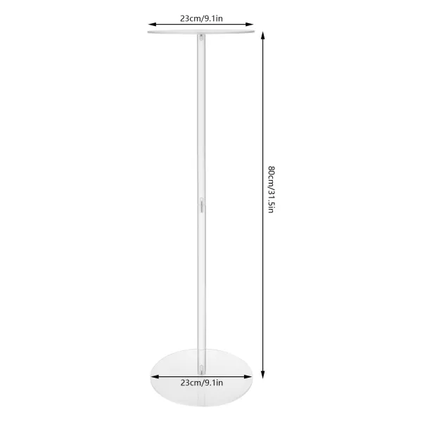 Wedding Vases Centerpieces for Tables - 10pcs 23.6/31.5 inch Tall Acrylic Flower Vase Flowers Stand for Party Tables Decorations