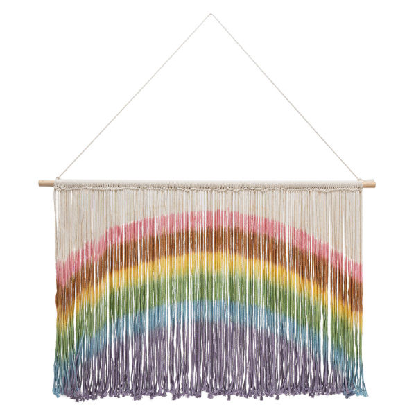 Living Room Rainbow Decor Rainbow Macrame Wall Hanging Bedroom Rainbow Macrame Living Room Rainbow Decor Rainbow Macrame Wall Hanging Bedroom Rainbow Macrame