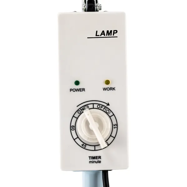 Heat Lamp, Far Infrared Mineral Heat Lamp, 250W Infrared Light Therapy, Pain Relief Device for
