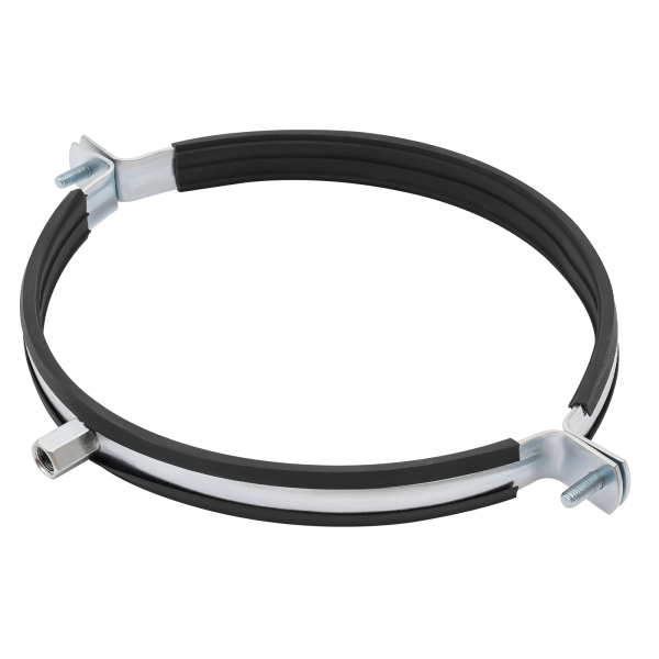 10pcs 8 Inch Pipe Bracket Clamp, Pipe Clamp, Steel Pipe Clamp is used to fix pipes, HVAC, ventilation ducts, etc.