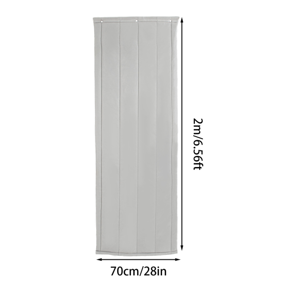 Insulated door curtains, winter door screens, soundproof blankets, privacy curtains (grey) Insulated door curtains, winter door screens, soundproof blankets, privacy curtains (grey)