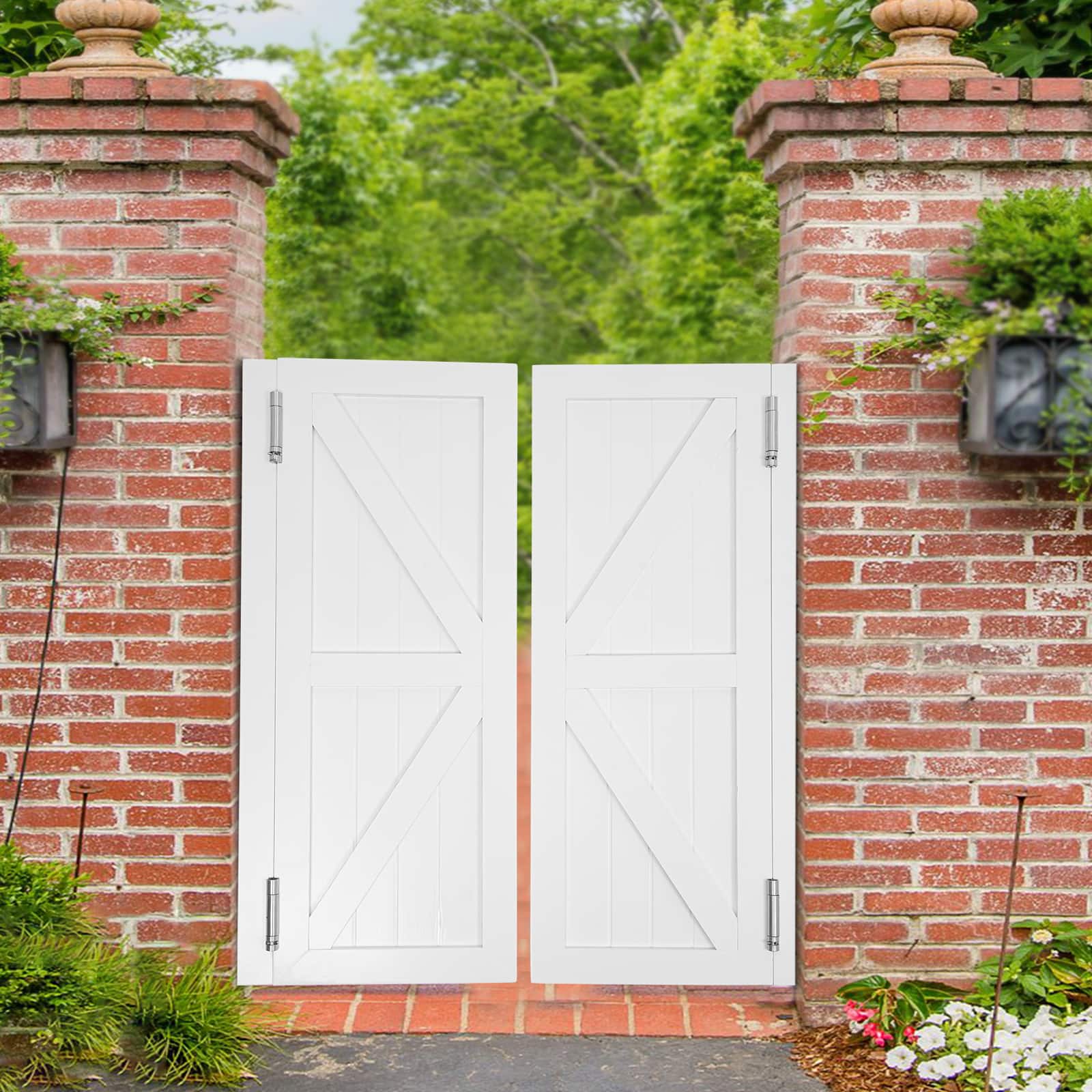 35.43*15.75in Swinging Doors, Cafe Doors, Wood Swing Door(White)